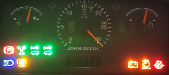 john deere 5075e warning lights