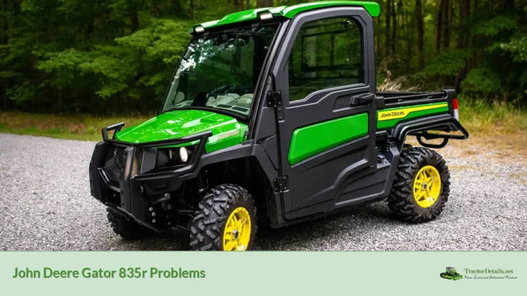 john deere gator 835r problems