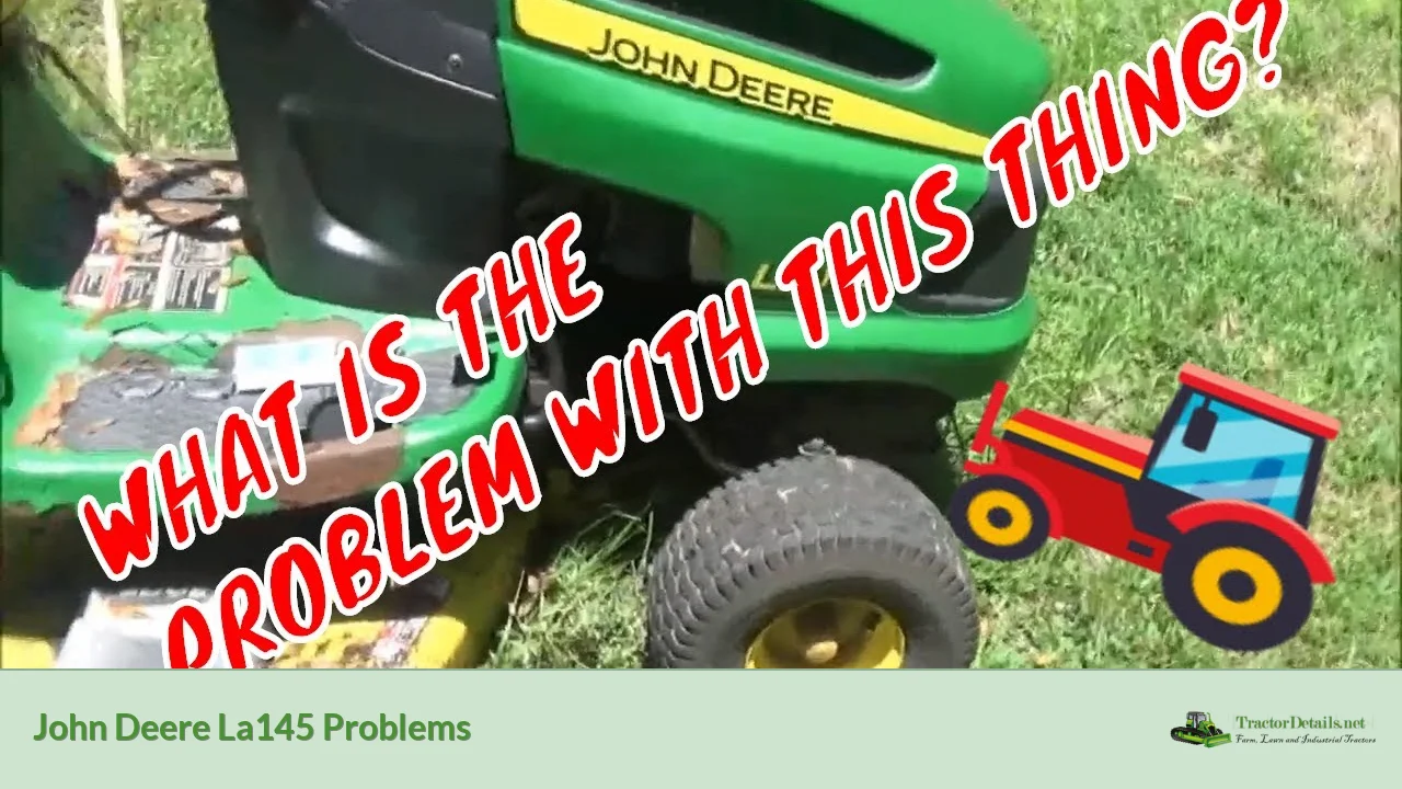 john deere la145 problems