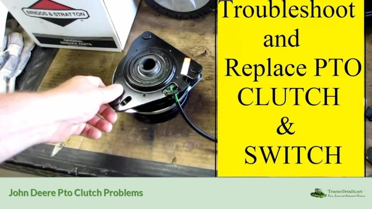 john deere pto clutch problems