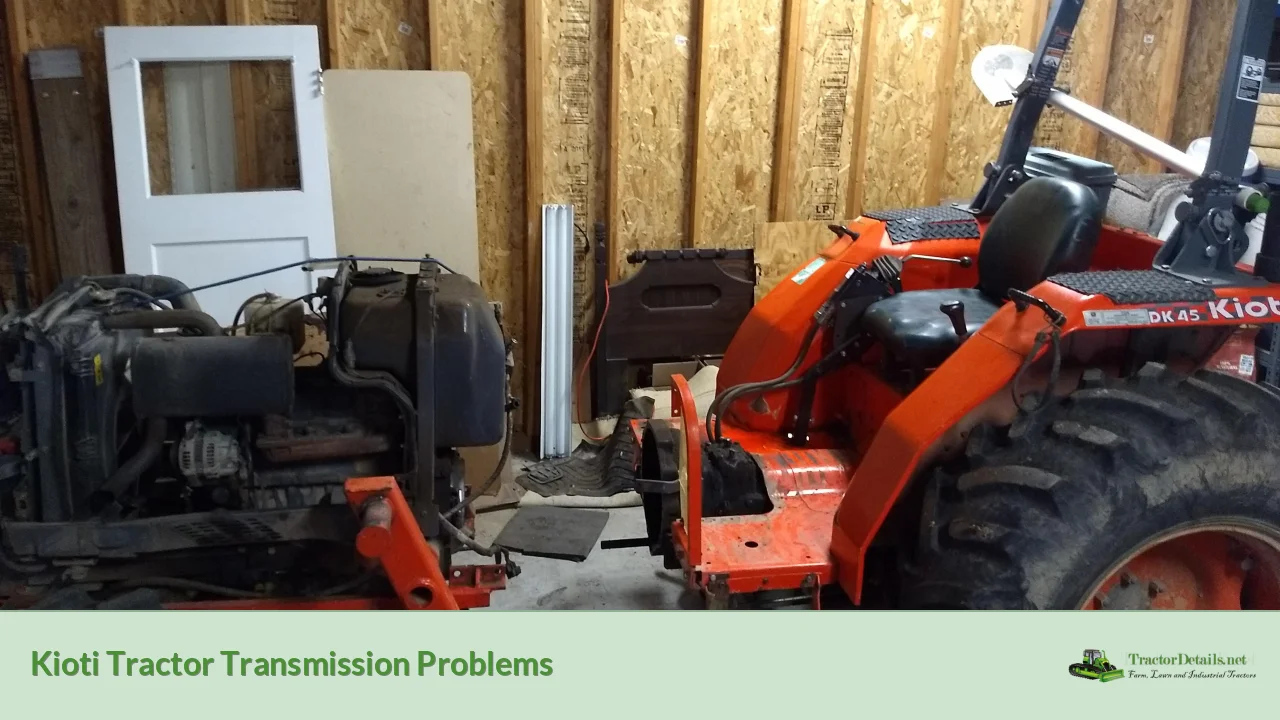 kioti tractor transmission problems