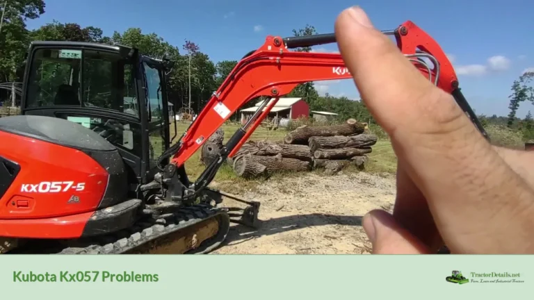 kubota kx057 problems