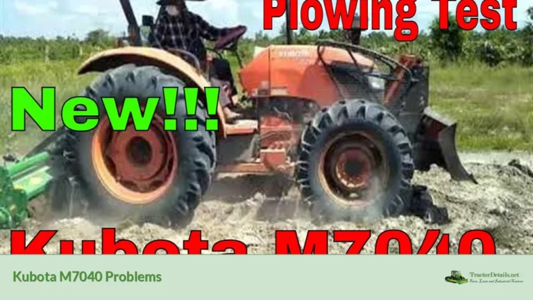 kubota m7040 problems