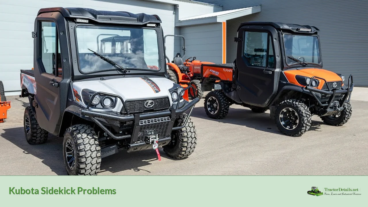 kubota sidekick problems