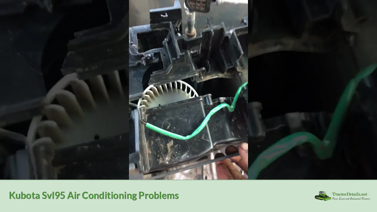 kubota svl95 air conditioning problems