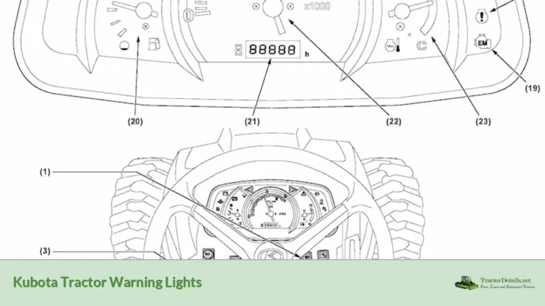 kubota tractor warning lights