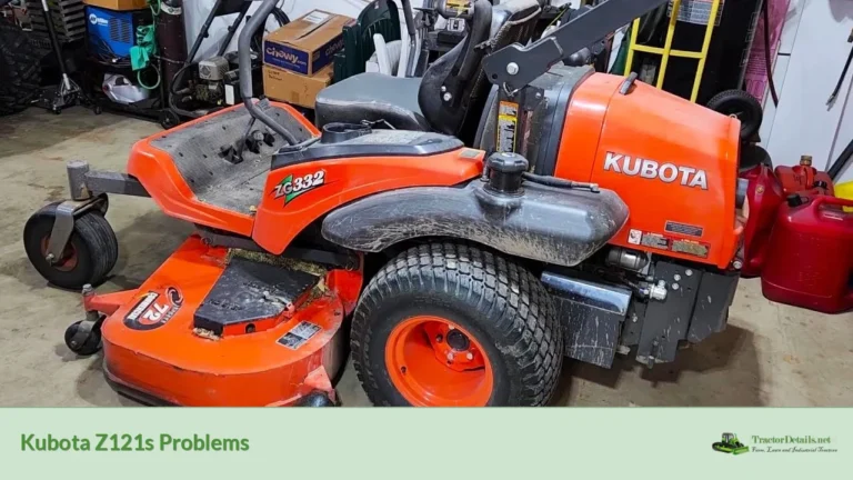 kubota z121s problems