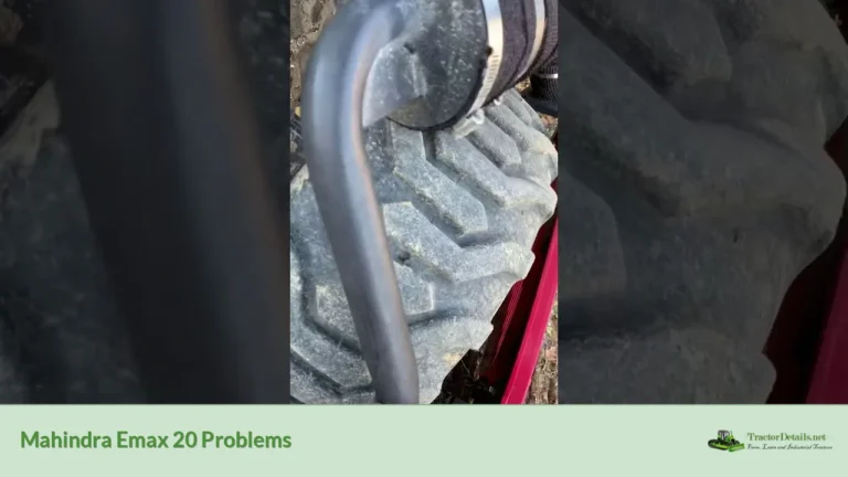 mahindra emax 20 problems