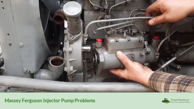 massey ferguson injector pump problems