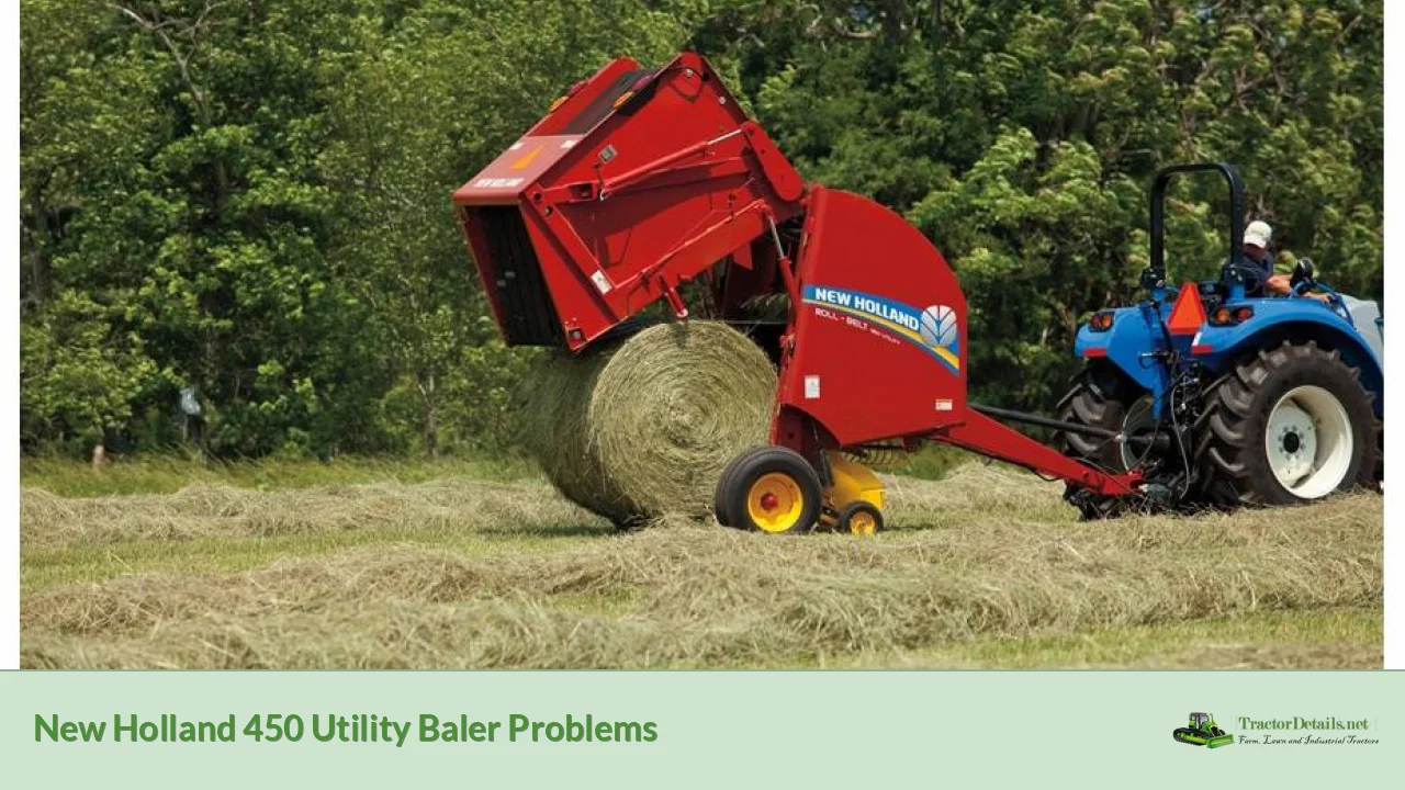 new holland 450 utility baler problems