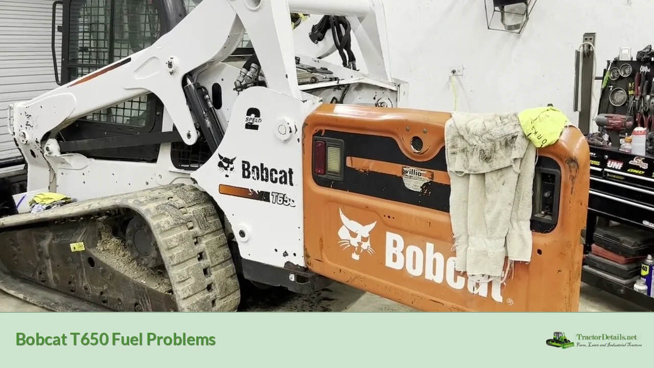 bobcat t650 fuel problems