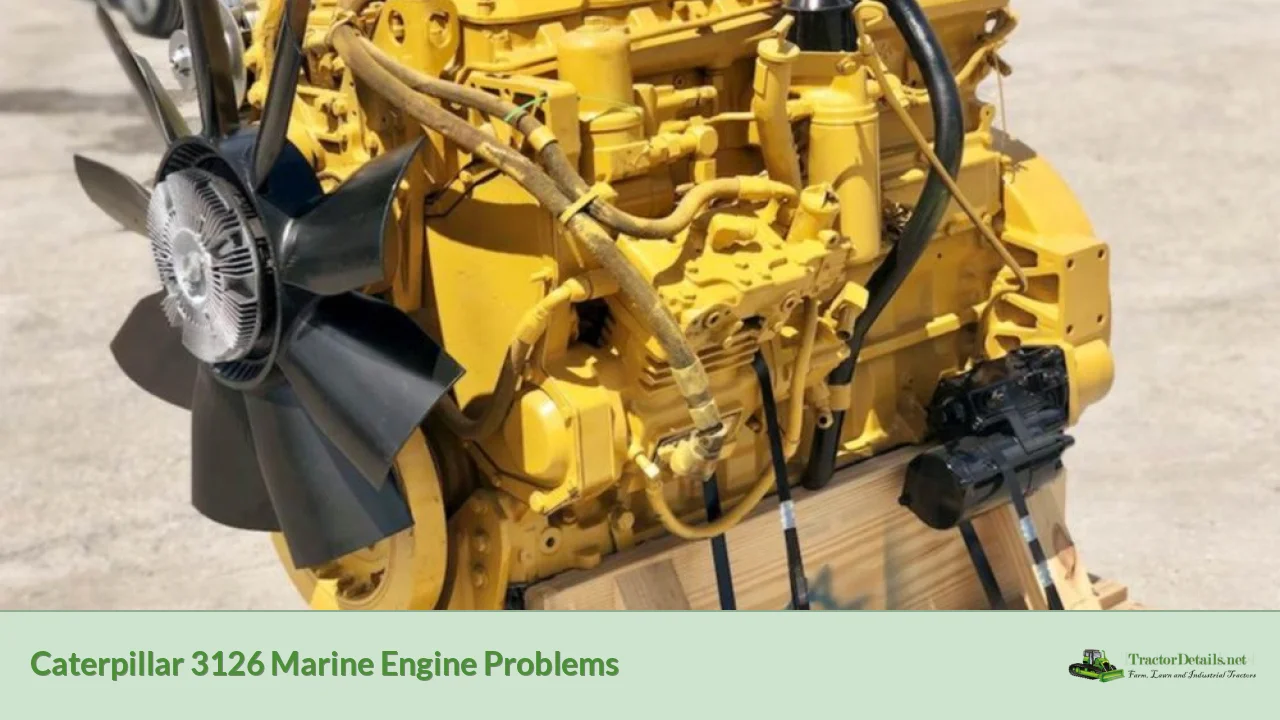 caterpillar 3126 marine engine problems