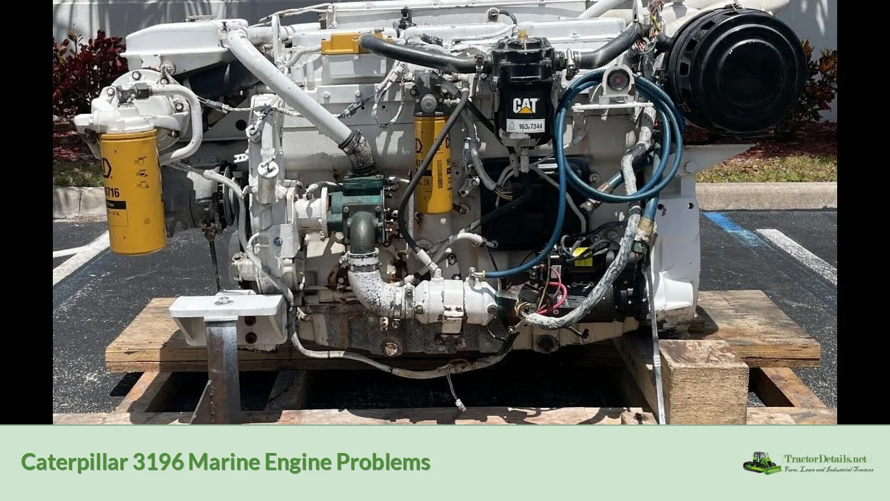 caterpillar 3196 marine engine problems