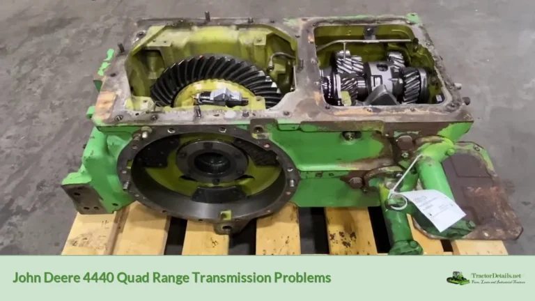 john deere 4440 quad range transmission problems