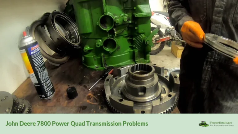 john deere 7800 power quad transmission problems