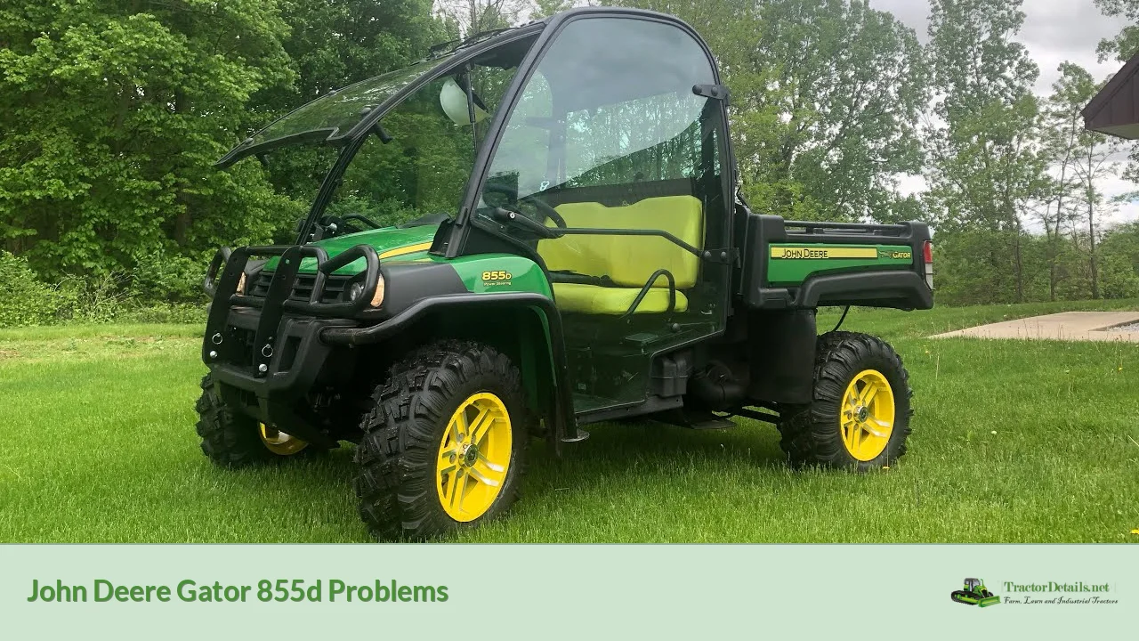 john deere gator 855d problems