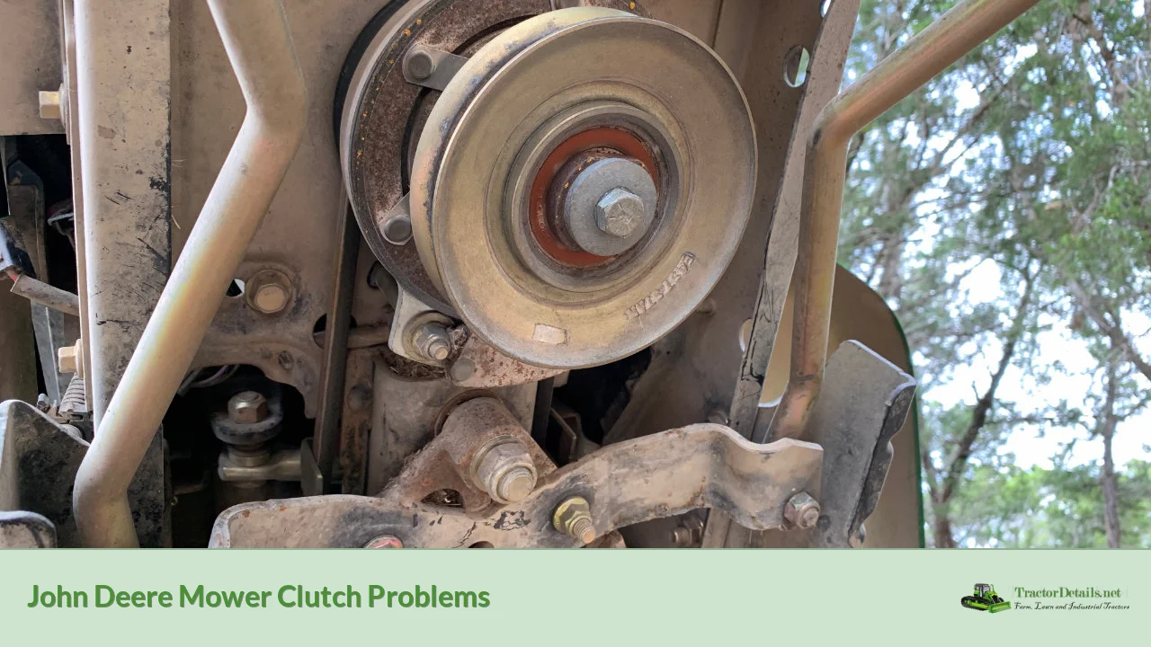 john deere mower clutch problems