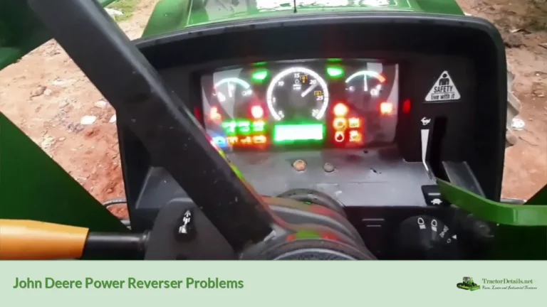 john deere power reverser problems