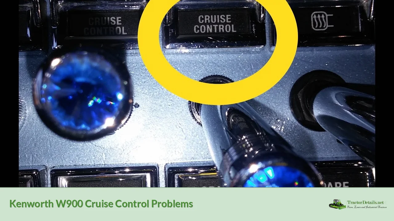 kenworth w900 cruise control problems