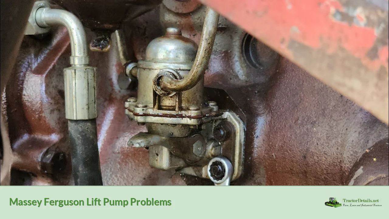 massey ferguson lift pump problems