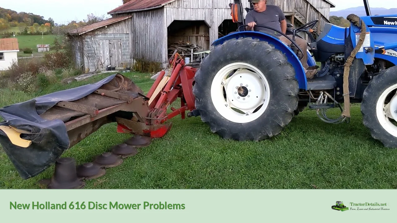 new holland 616 disc mower problems