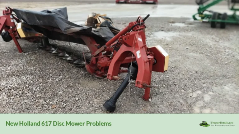 new holland 617 disc mower problems