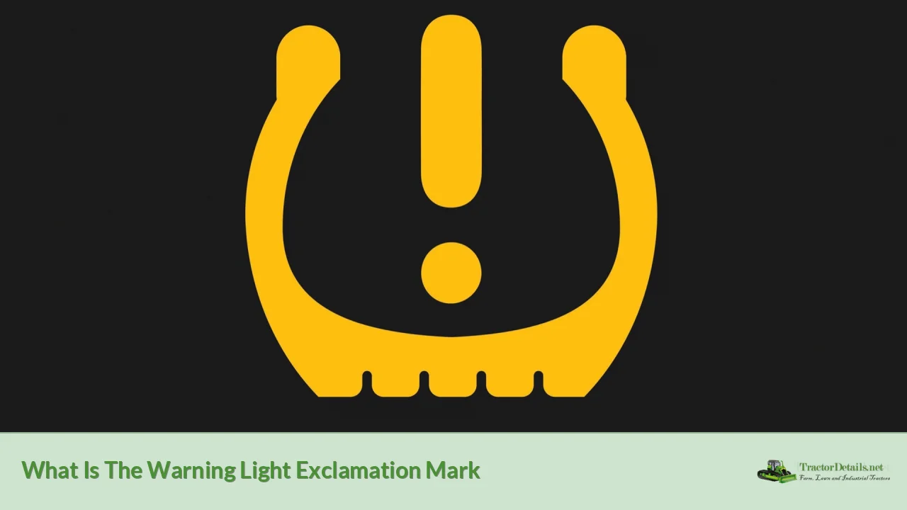 what is the warning light exclamation mark