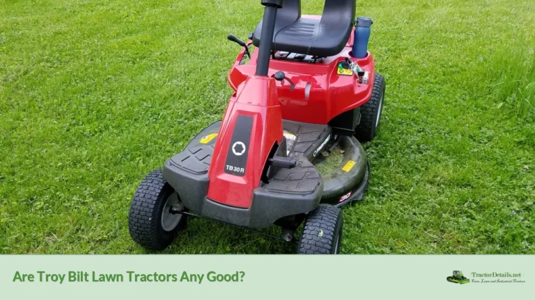 are troy bilt lawn tractors any good?