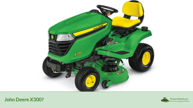 john deere x300?