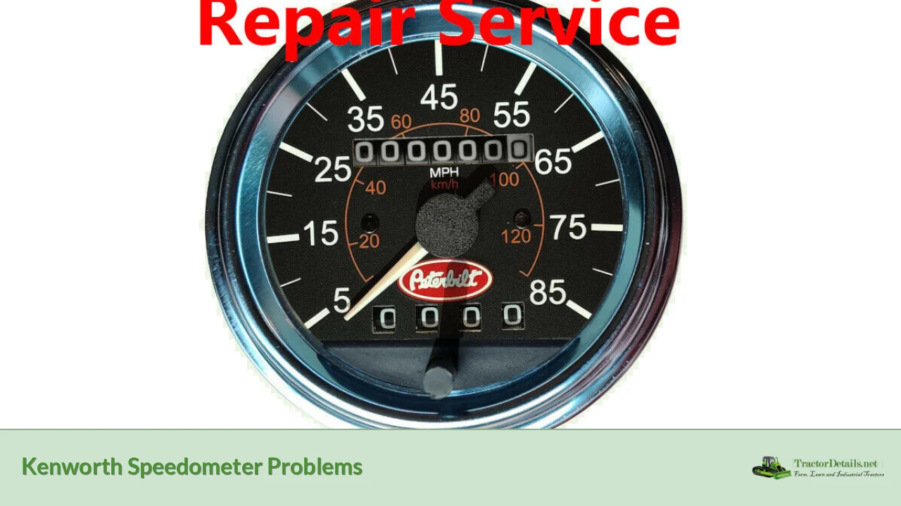 kenworth speedometer problems