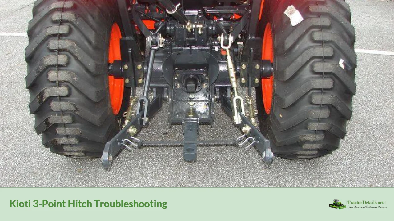 kioti 3-point hitch troubleshooting