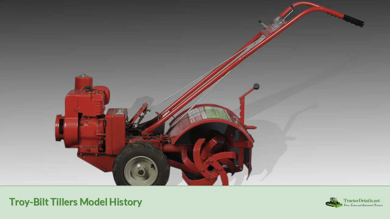 troy-bilt tillers model history