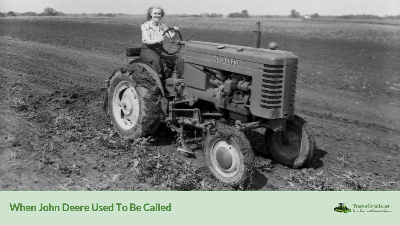 when john deere used to be called